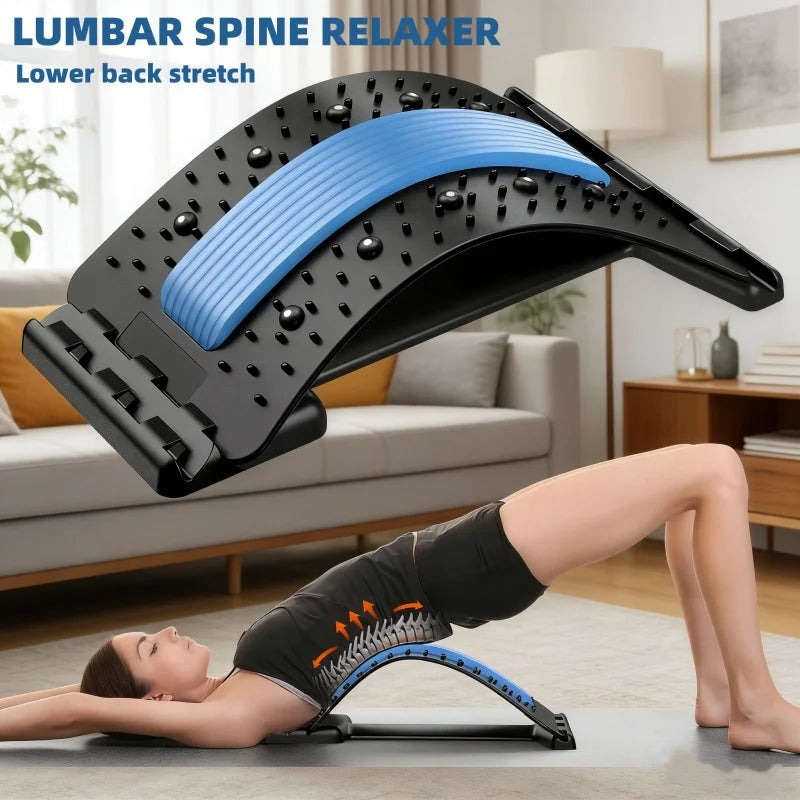 CoreAxis Back Massage Stretcher Pad — Lumbar Support & Muscle Relaxation Mat