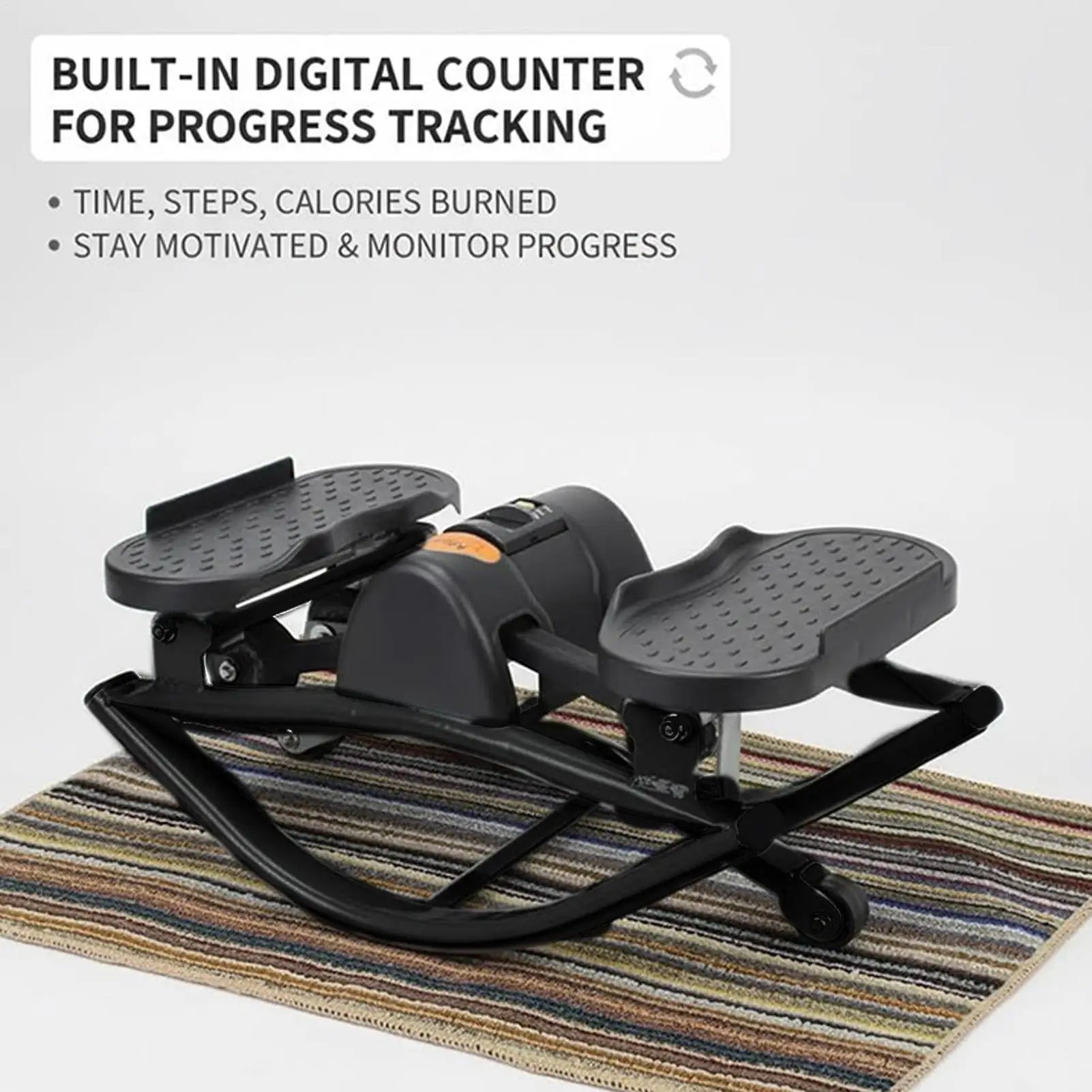 CoreAxis Rock Stepper Machine — Silent Full Body Workout for Home, Office &amp; Dorm