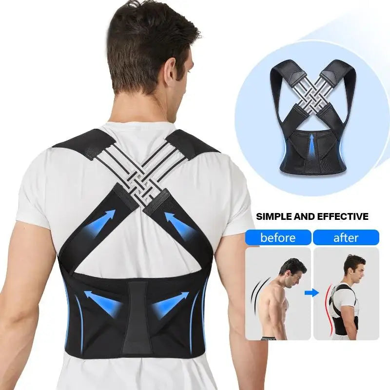 CoreAxis Posture Corrector & Back Support Belt — Spine Alignment for Men & Women