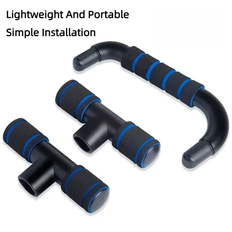 CoreAxis H-Shape Push Up Bars — Non-Slip Handles for Chest, Arm & Core Training (Set of 2)