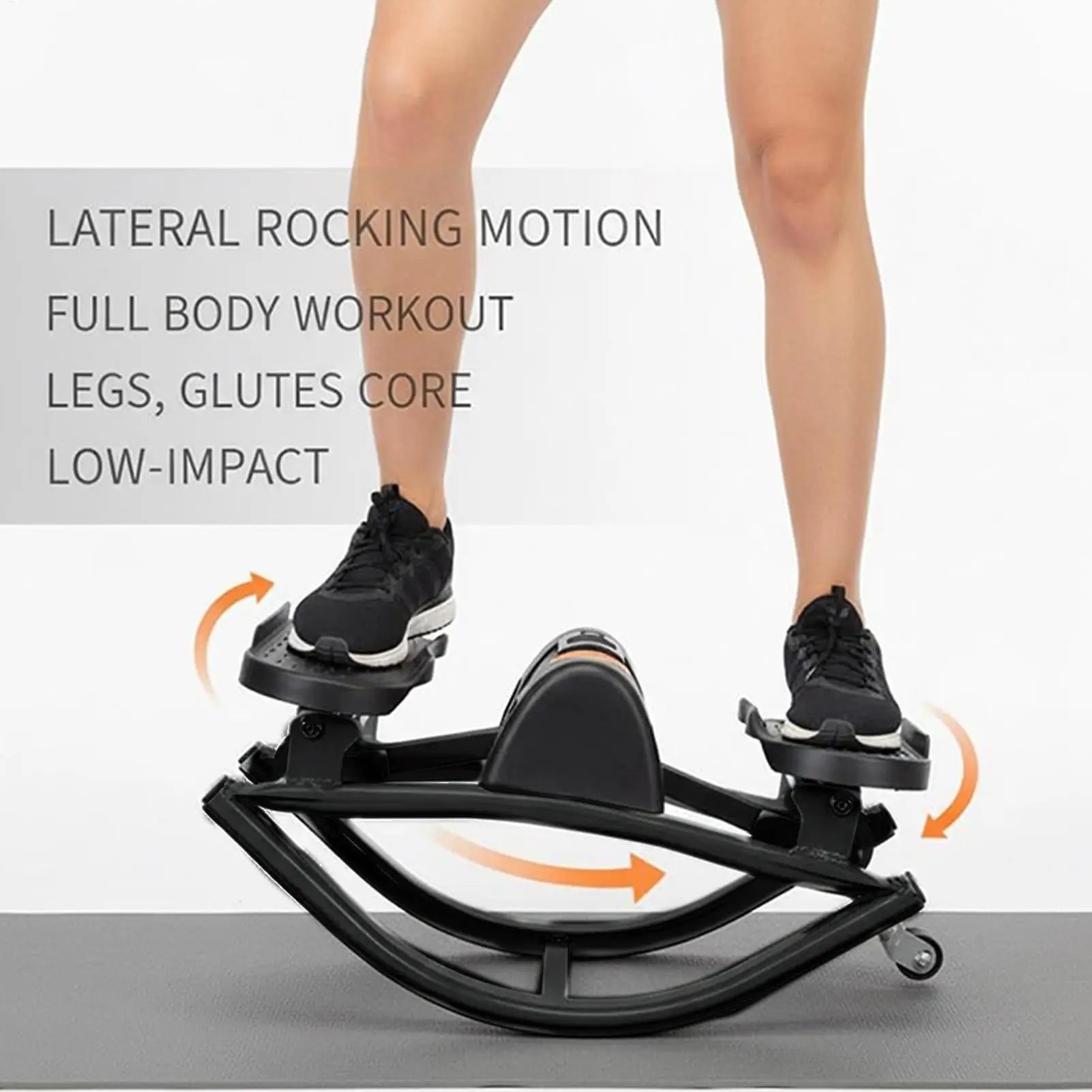 CoreAxis Rock Stepper Machine — Silent Full Body Workout for Home, Office &amp; Dorm